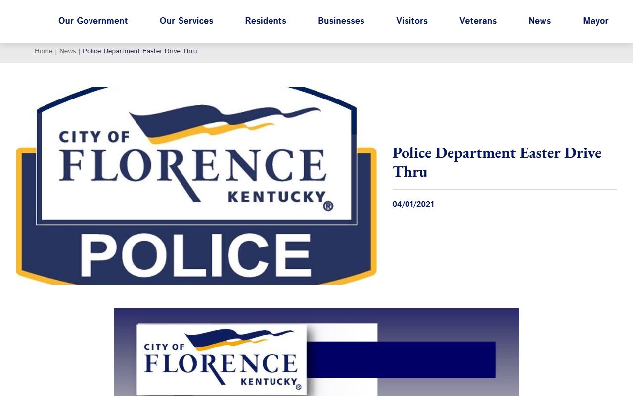 Florence Police Department building