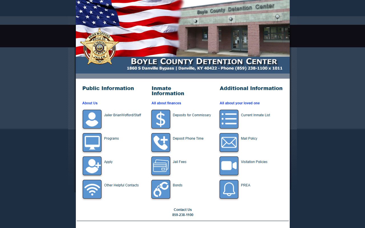 Boyle County Detention Center in Danville Kentucky