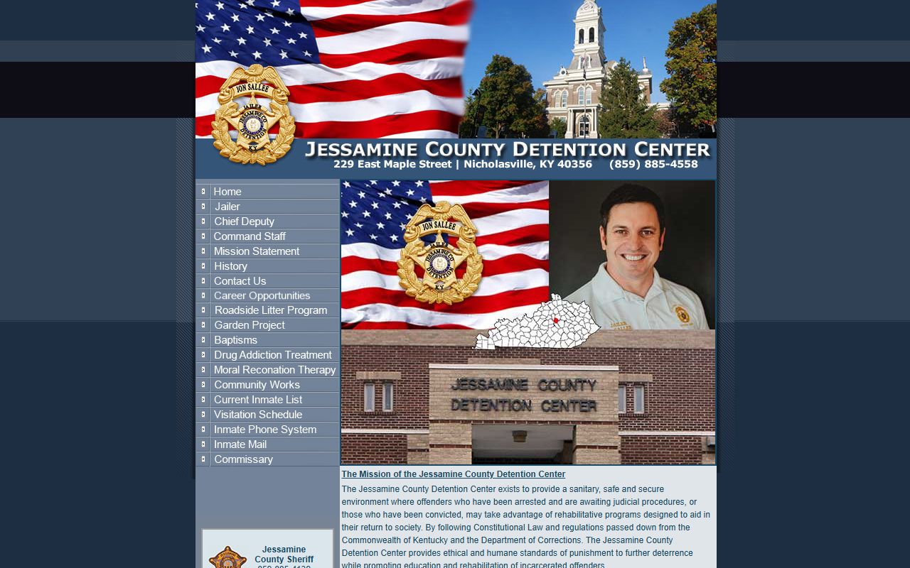 Jessamine County Detention Center in Nicholasville Kentucky