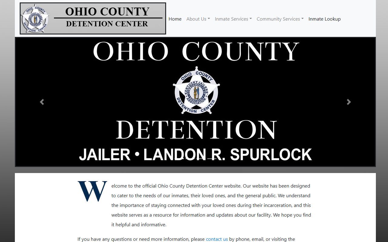 Ohio County Detention Center in Hartford Kentucky